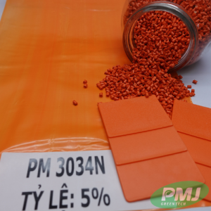 Hạt nhựa màu cam PM 3034N Hat nhua mau cam PM 3034N