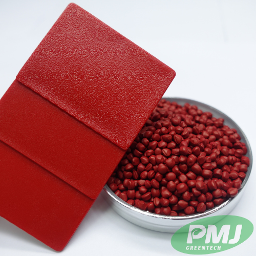 Hạt nhựa màu đỏ PM 4024 (2) Hat nhua mau do PM 4024 2