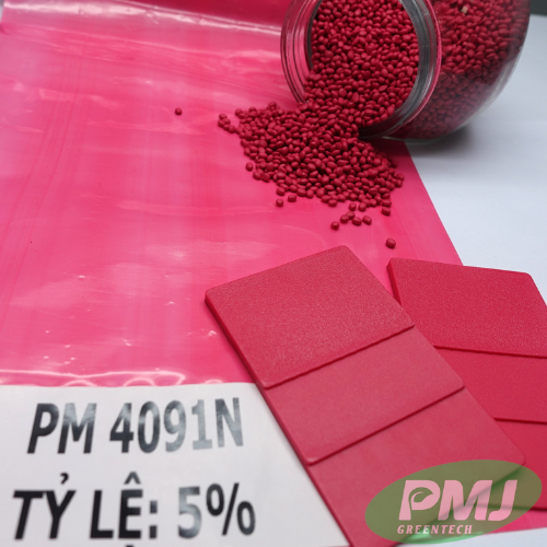 Hạt nhựa màu đỏ PM 4091N (3) Hat nhua mau do PM 4091N 3