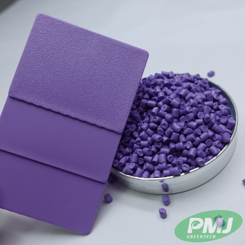 Hạt nhựa màu tím PM 8018N (3) Hat nhua mau tim PM 8018N 3