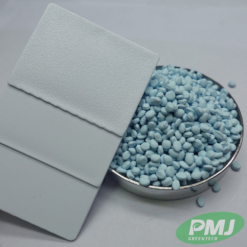 Hạt nhựa màu trắng PM 55B (3) Hat nhua mau trang PM 55B 3