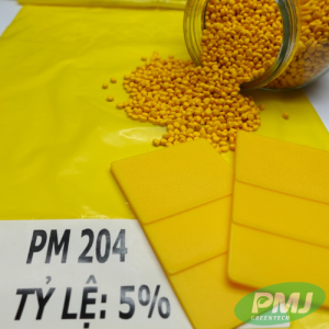 Hat nhua mau vang PM 204 4