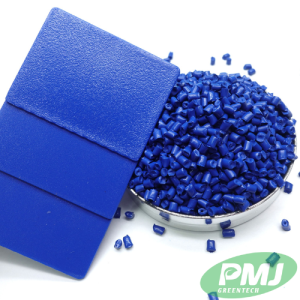 Hạt nhựa màu xanh dương 7035 - PMJ Hat nhua mau xanh duong 7035 2