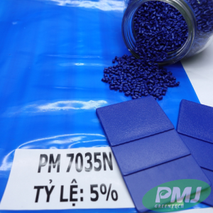 Hạt nhựa màu xanh dương 7035 - PMJ Hat nhua mau xanh duong 7035 3