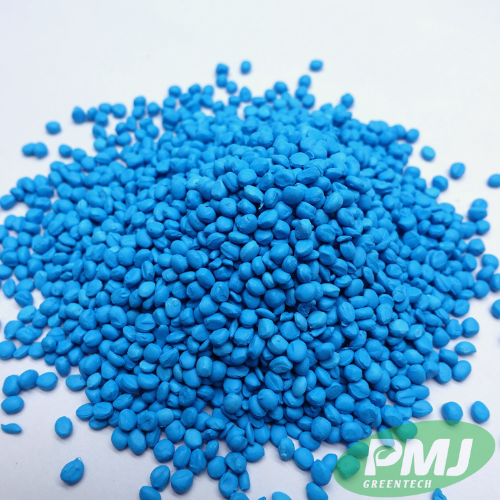 Hạt nhựa màu xanh dương 7237 Hat nhua mau xanh duong 7237