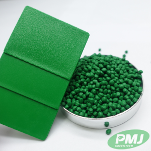 Hạt nhựa màu xanh green PM 5018 Hat nhua mau xanh green PM 5018 3