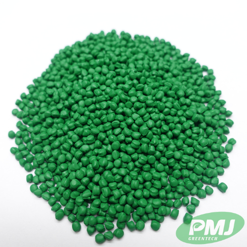 Hạt nhựa màu xanh green PM 5018 Hat nhua mau xanh green PM 5018