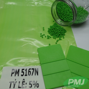 Hat nhua mau xanh green PM 5167 2