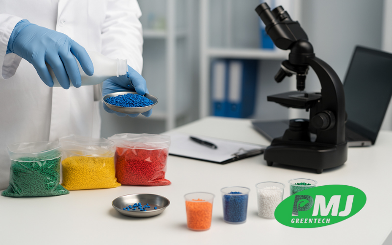 cách kiểm tra chất lượng hạt nhựa màu 